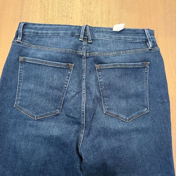 Good American Stovepipe blue Jeans Size 18 - Picture 5 of 9